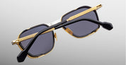 Ottica Mondello Roma - Jacques Marie Mage - JMMKE-41 - BECKETT - SILVER - titanium, acetate - shape Rectangular - Silver - EYEWEAR - SUNGLASSES - Unisex,Uomo,Donna,Women,Men - lens Grey - Made In Japan