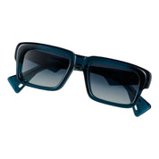 Ottica Mondello Roma - T HENRI - ROAU - ROADRUNNER - DEEP BLUE - Acetate - shape Rectngular - blue - EYEWEAR - SUNGLASSES - Unisex,Uomo,Donna,Women,Men - lens Gradient blue - Made In Japan