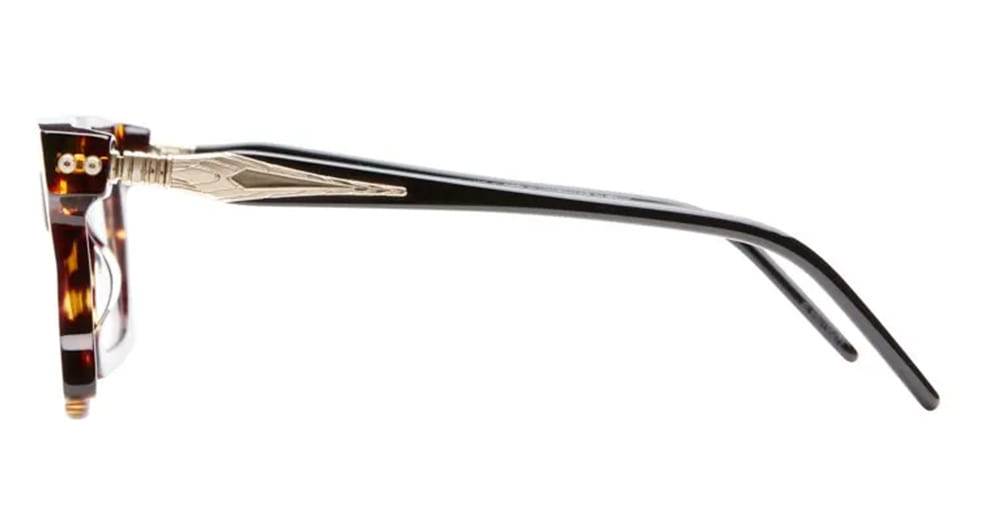 Ottica Mondello Roma - Kuboraum - KROD76TA000000OP - MASK D76 TA - TORTOISE RX - Acetate - shape Rectangular - Tortoise - EYEWEAR - EYEGLASSES - Unisex,Uomo,Donna,Women,Men - lens Clear - Made In Italy