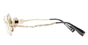 Ottica Mondello Roma - Kuboraum - KRSZ50GD000000GG - MASK Z50 GD - GOLD - metal, acetate - shape Round - Gold - EYEWEAR - SUNGLASSES - Unisex,Uomo,Donna,Women,Men - lens Green - Made In Italy