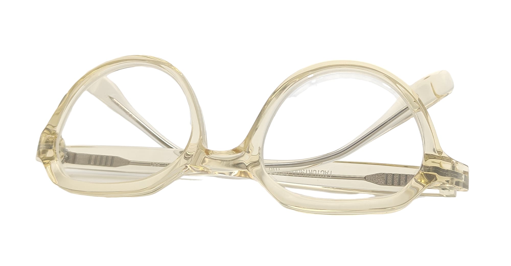 Ottica Mondello Roma - Factory 900 - RF081COL.880 - RF 081 - CHAMPAGNE RX - Acetate - shape Round - Champagne - EYEWEAR - EYEGLASSES - Donna,Women - lens Clear - Made In Japan