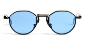 Ottica Mondello Roma - Movitra - APEX 01-C1 - Apex 01 - C1 Gunmetal / Blue Lens - Titanium - shape  - grey - EYEWEAR - SUNGLASSES - Uomo,Men - lens  - Made In Italy