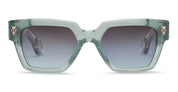 Ottica Mondello Roma - T HENRI - UAG - UTOPIA - SABRE - Acetate - shape Squared - green - EYEWEAR - SUNGLASSES - Unisex,Uomo,Donna,Women,Men - lens Gradient grey - Made In Japan