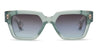Ottica Mondello Roma - T HENRI - UAG - UTOPIA - SABRE - Acetate - shape Squared - green - EYEWEAR - SUNGLASSES - Unisex,Uomo,Donna,Women,Men - lens Gradient grey - Made In Japan