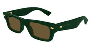 Ottica Mondello Roma - Bottega Veneta - BV1351S-005 - BV1351S-005 - GREEN - Acetate - shape  - green - EYEWEAR - SUNGLASSES - Unisex,Uomo,Donna,Women,Men - lens  - Made In Japan