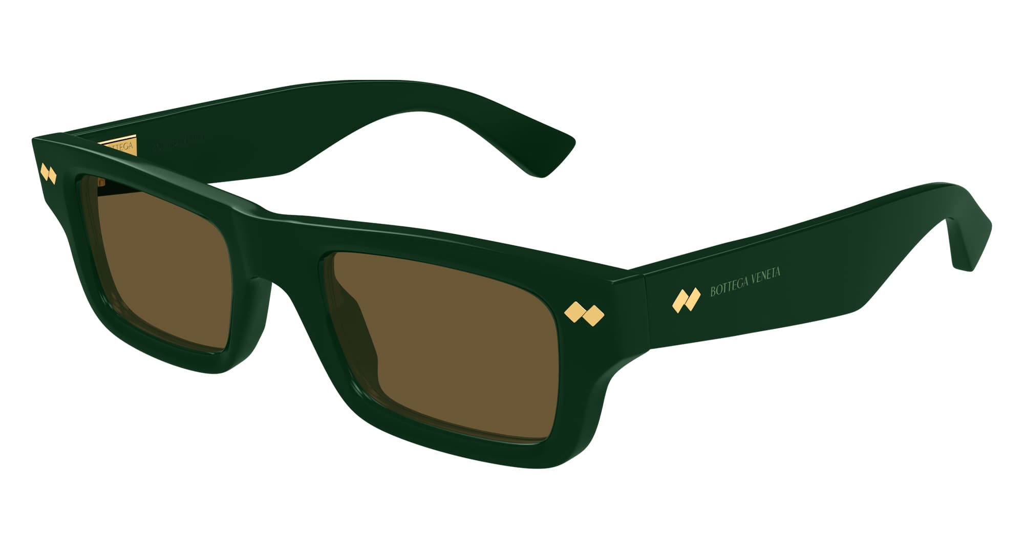 Ottica Mondello Roma - Bottega Veneta - BV1351S-005 - BV1351S-005 - GREEN - Acetate - shape  - green - EYEWEAR - SUNGLASSES - Unisex,Uomo,Donna,Women,Men - lens  - Made In Japan