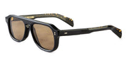 Ottica Mondello Roma - Cutler and Gross - CGSN-GR14-54-01 - GR14 - BLACK - Acetate - shape Pilot - Black - EYEWEAR - SUNGLASSES - Unisex,Uomo,Donna,Women,Men - lens Brown - Made In Italy