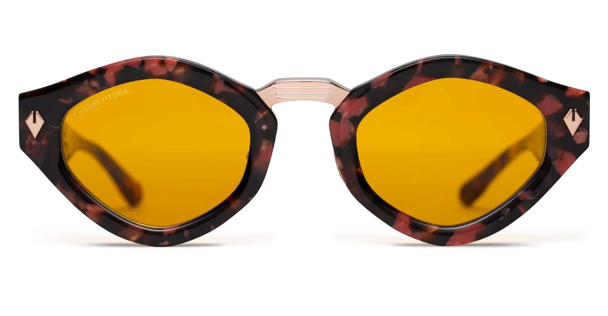 Ottica Mondello Roma - T HENRI - HCS004 - HYDRA - MIZNER - Acetate, titanium - shape  - Tortoise - EYEWEAR - SUNGLASSES - Donna,Women - lens  - Made In Japan