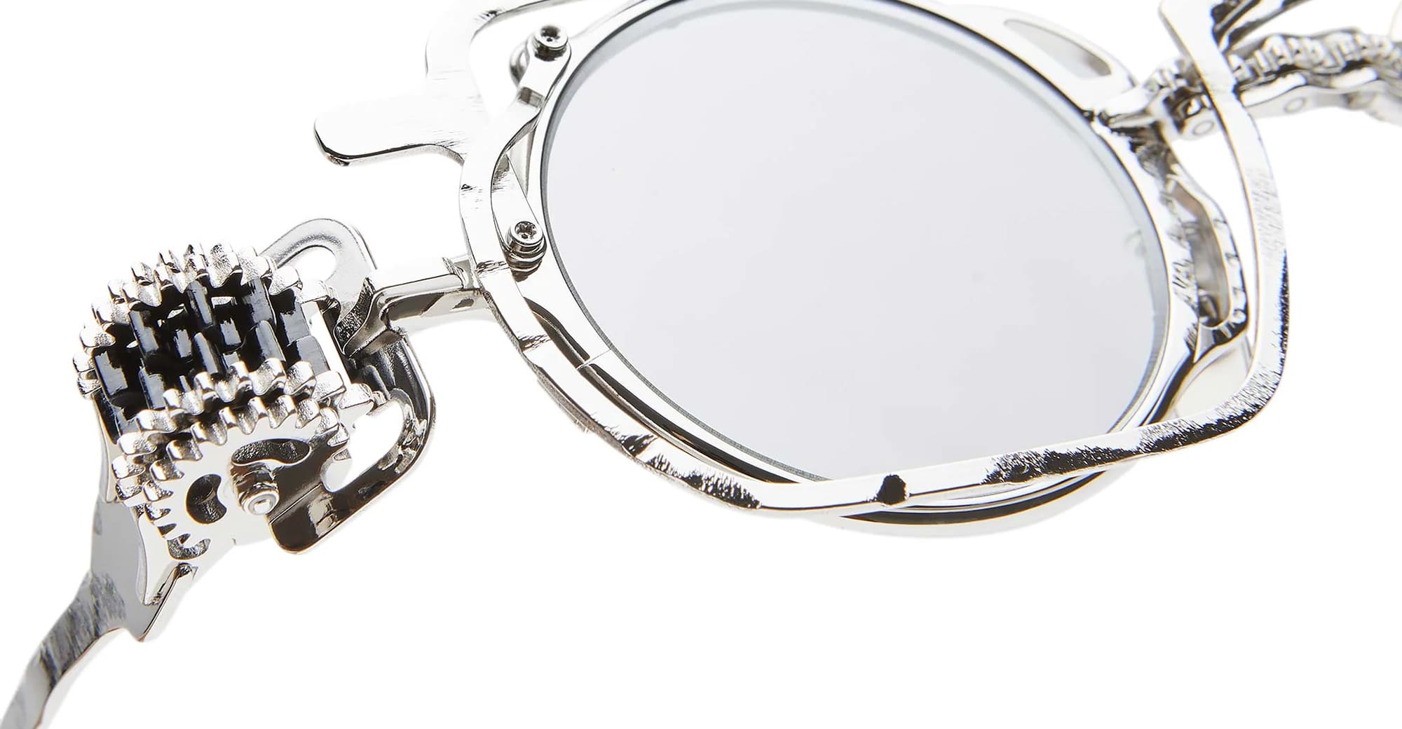 Ottica Mondello Roma - Kuboraum - KRSZ50SI000000FY - MASK Z50 SI - SILVER - Metal - shape Round - Silver - EYEWEAR - SUNGLASSES - Unisex,Uomo,Donna,Women,Men - lens silver - Made In Italy