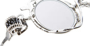 Ottica Mondello Roma - Kuboraum - KRSZ50SI000000FY - MASK Z50 SI - SILVER - Metal - shape Round - Silver - EYEWEAR - SUNGLASSES - Unisex,Uomo,Donna,Women,Men - lens silver - Made In Italy