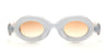 Ottica Mondello Roma - Paloceras - pebble-milky-blue-rx - PEBBLE - MILKY BLUE RX - Acetate - shape  - blue - EYEWEAR - SUNGLASSES - Unisex,Uomo,Donna,Women,Men - lens Gradient brown - Made In China