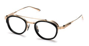 Infinity - black / brushed 12k gold rx