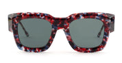 Ottica Mondello Roma - Thom Browne - UES950A-G0002-960-49 - RECTANGULAR - RED / WHITE / BLUE - Acetate - shape  - blue,red havana - EYEWEAR - SUNGLASSES - Unisex,Uomo,Donna,Women,Men - lens  - Made In Japan