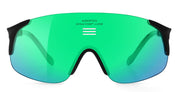 Ottica Mondello Roma - Alba Optics - 8050054515823 - JUMBO - BLACK / VZUM F-LENS BTL - Tr90 - shape Mask - Black - EYEWEAR - SUNGLASSES - Unisex,Uomo,Donna,Women,Men - lens blue green - Made In Italy