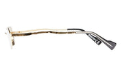 Ottica Mondello Roma - Kuboraum - KRSZ28GD000000BF - MASK Z28 GD - GOLD  - metal, acetate - shape Oval - Gold - EYEWEAR - SUNGLASSES - Unisex,Uomo,Donna,Women,Men - lens Brown - Made In Italy