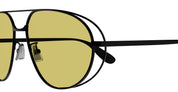 Ottica Mondello Roma - Bottega Veneta - BV1344S-002 - BV1344S-002 - BLACK - Metal - shape Pilot - Black - EYEWEAR - SUNGLASSES - Unisex,Uomo,Donna,Women,Men - lens yellow - Made In Japan