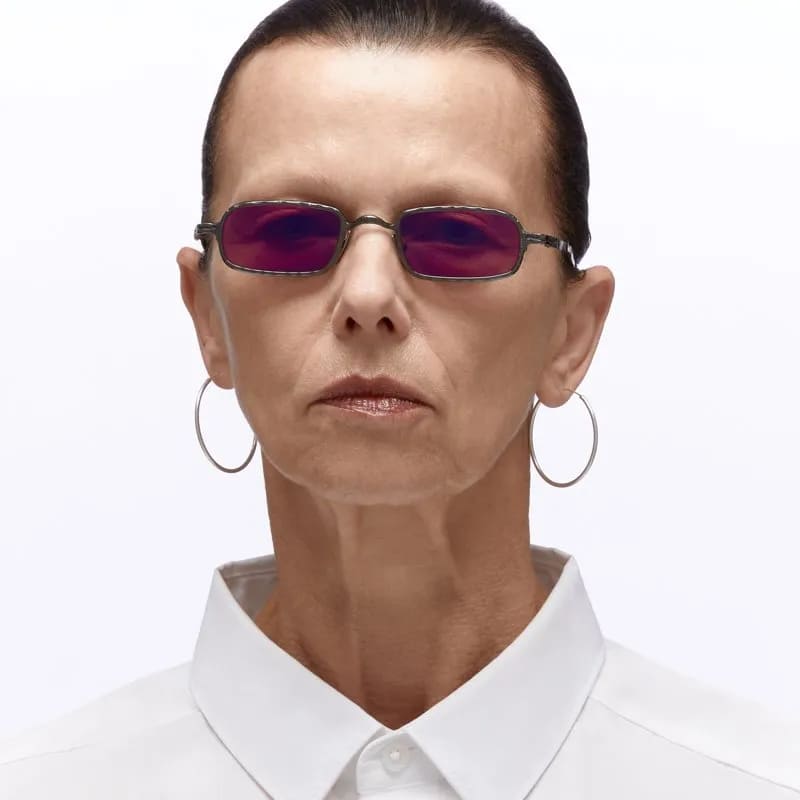 Ottica Mondello Roma - Kuboraum - KRSZ18GM000000FX - MASK Z18 GM - GUNMETAL - metal, acetate - shape Rectangular - fuchsia - EYEWEAR - SUNGLASSES - Unisex,Uomo,Donna,Women,Men - lens Pink - Made In Italy