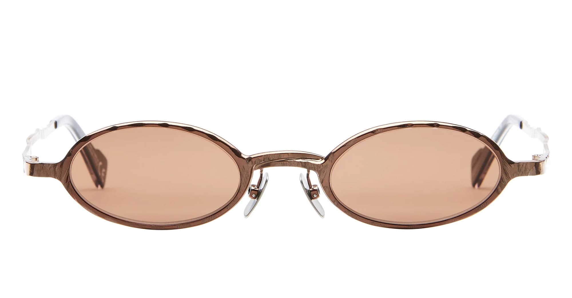 Ottica Mondello Roma - Kuboraum - KRSZ24BZ000000BW - MASK Z24 - BRONZE - metal, acetate - shape Oval - bronze brown - EYEWEAR - SUNGLASSES - Unisex,Uomo,Donna,Women,Men - lens Brown - Made In Italy