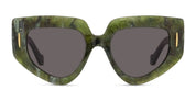 Ottica Mondello Roma - Loewe - LW40155I5196A - LW40155I - GREEN - Acetate - shape Diamond - green - EYEWEAR - SUNGLASSES - Donna,Women - lens Grey - Made In Italy