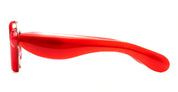 Ottica Mondello Roma - Paloceras - pebble-velvet-rouge-dx - PEBBLE - VELVET ROUGE DX - Acetate - shape Cat-eye - red - EYEWEAR - SUNGLASSES - Unisex,Uomo,Donna,Women,Men - lens Gradient pink - Made In China