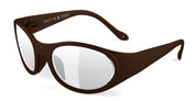 Ottica Mondello Roma - Alba Optics - 8050054518893 - ANVMA 99 - CHOCO / VZUM ALU - Tr90 - shape Oval - brown - EYEWEAR - SUNGLASSES - Unisex,Uomo,Donna,Women,Men - lens Grey - Made In Italy