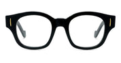 Ottica Mondello Roma - Loewe - LW50096I47001 - LW50096I - BLACK RX - Acetate - shape Round - Black - EYEWEAR - EYEGLASSES - Donna,Women - lens Clear - Made In Italy