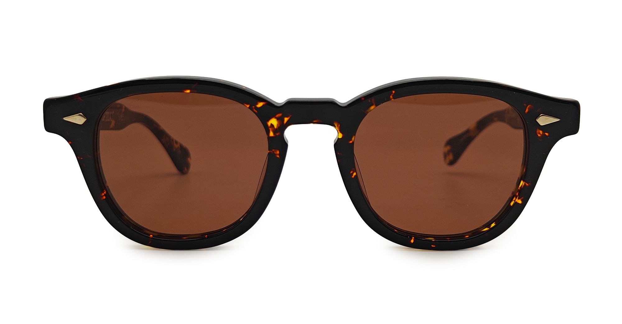 Ottica Mondello Roma - Julius Tart - JTPL-003V-2B-BR66 - AR X NEIGHBORHOOD 48X22 - TOKYO TORTOISE / BROWN - Acetate - shape Panto - Tortoise - EYEWEAR - SUNGLASSES - Unisex,Uomo,Donna,Women,Men - lens Brown - Made In Japan