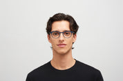 Ottica Mondello Roma - Mykita - 10085792 - SALVADOR - NAVY RX - stainless steel - shape Squared - navy blue - EYEWEAR - EYEGLASSES - Uomo,Men - lens Clear - Made In Germany