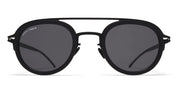Ottica Mondello Roma - Mykita - 10089967 - GRUNT - MH6 Pitch Black - stainless steel - shape Pilot - Black - EYEWEAR - SUNGLASSES - Unisex,Uomo,Donna,Women,Men - lens Grey - Made In Germany