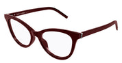 Ottica Mondello Roma - Saint Laurent - SL M164-005 - SL M164-005 - BURGUNDY RX - Acetate - shape Cat-eye - burgundy - EYEWEAR - EYEGLASSES - Donna,Women - lens Clear - Made In Italy