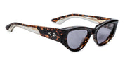 Ottica Mondello Roma - Jacques Marie Mage - J-ESN-SM-P5013V-OS - SEYMOUR - BEAU - Acetate - shape Cat-eye - Havana - EYEWEAR - SUNGLASSES - Donna,Women - lens purple - Made In Japan