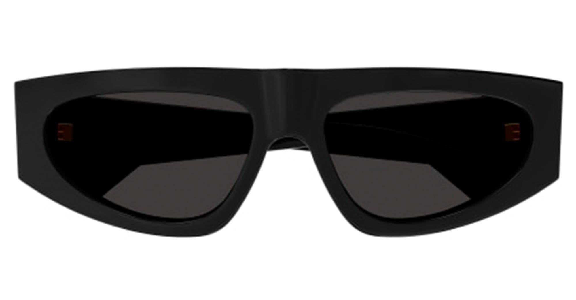 Ottica Mondello Roma - Bottega Veneta - BV1277S-001 - BV1277S-001 - BLACK - Acetate - shape Oval - Black - EYEWEAR - SUNGLASSES - Donna,Women - lens Grey - Made In Japan