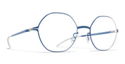 Ottica Mondello Roma - Mykita - 10089909 - EILISH POW9 - HORIZON BLUE RX - stainless steel - shape Round - blue - EYEWEAR - EYEGLASSES - Unisex,Uomo,Donna,Women,Men - lens Clear - Made In Germany