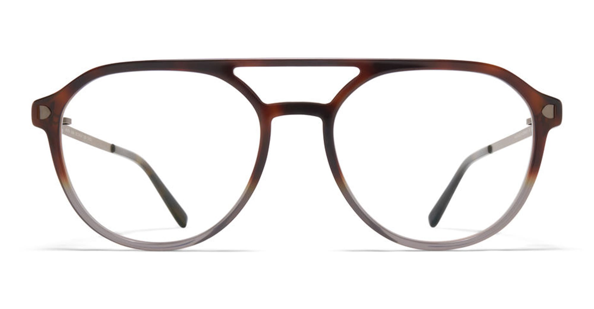  Santiago Gradient RX - acetate, stainless steel - shape  - Havana - EYEWEAR - EYEGLASSES - Unisex,Uomo,Donna,Women,Men - lens  - Made In Germany