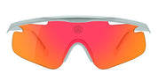 Ottica Mondello Roma - Alba Optics - 8050054518480 - MANTRA - ICE / VZUM F-LENS FIRE - Tr90 - shape Mask - grey - EYEWEAR - SUNGLASSES - Unisex,Uomo,Donna,Women,Men - lens red - Made In Italy