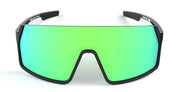 Ottica Mondello Roma - Out Of - XS210246M - VECTOR - BLACK / GREEN MEDIUM - nylon - shape Mask - Black - EYEWEAR - SUNGLASSES - Unisex,Uomo,Donna,Women,Men - lens Green - Made In Italy