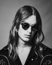 Ottica Mondello Roma - Jacques Marie Mage - JMMDG-18U - DELAGE - HUDSON - Acetate, titanium - shape Round - blue - EYEWEAR - SUNGLASSES - Unisex,Uomo,Donna,Women,Men - lens Blue - Made In Japan