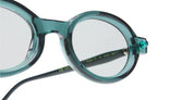 Ottica Mondello Roma - Kuboraum - KRS0P6HB0000002F - MASK P6 HB - HAMBURGER  BANOFF - Acetate - shape Oval - green - EYEWEAR - SUNGLASSES - Unisex,Uomo,Donna,Women,Men - lens light grey - Made In Italy