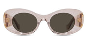 Ottica Mondello Roma - Loewe - LW40175U4972E - ANAGRAM PINK CAT-EYE SUNGLASSES - Acetate - shape Cat-eye - pink - EYEWEAR - SUNGLASSES - Donna,Women - lens Brown - Made In Italy