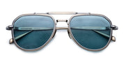 Ottica Mondello Roma - Jacques Marie Mage - JMM7M-19P - YELLOWSTONE VI: 755M - BLUE STAR SPRING - Titanium - shape  - Silver - EYEWEAR - SUNGLASSES - Unisex,Uomo,Donna,Women,Men - lens  - Made In Japan