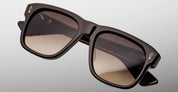 Ottica Mondello Roma - Jacques Marie Mage - JMMYV-B17 - YVES EPOXY II - GANACHE - Acetate - shape Squared - brown - EYEWEAR - SUNGLASSES - Unisex,Uomo,Donna,Women,Men - lens Gradient brown - Made In Japan