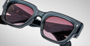 Ottica Mondello Roma - Jacques Marie Mage - JMMEZ-13Y - ENZO - MINK - Acetate - shape Squared - grey - EYEWEAR - SUNGLASSES - Unisex,Uomo,Donna,Women,Men - lens Pink - Made In Japan