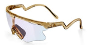 Ottica Mondello Roma - Alba Optics - 8050054518411 - DELTA LEI - SMOKE GLOSSY / VZUM F-LENS FIRE - Tr90 - shape Mask - brown - EYEWEAR - SUNGLASSES - Unisex,Uomo,Donna,Women,Men - lens red - Made In Italy
