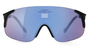 Ottica Mondello Roma - Alba Optics - 8050054515618 - JUMBO - BLACK / VZUM F-LENS FLM - Tr90 - shape Mask - Black - EYEWEAR - SUNGLASSES - Unisex,Uomo,Donna,Women,Men - lens purple - Made In Italy