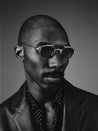 Ottica Mondello Roma - Jacques Marie Mage - JMMDS-17D - DASAN - SPIDER - Titanium - shape Aviator - Black - EYEWEAR - SUNGLASSES - Unisex,Uomo,Donna,Women,Men - lens purple - Made In Japan