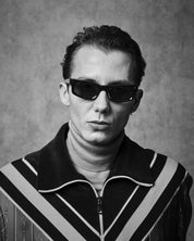 Ottica Mondello Roma - Jacques Marie Mage - JMMIT-A8 - INITIALS - LACQUER - Acetato - Forma rettangolare - Blu - OCCHIALI - OCCHIALI DA SOLE - Unisex, Uomo, Donna - Lenti blu - Prodotto in Giappone