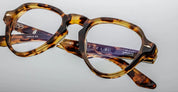 Ottica Mondello Roma - Jacques Marie Mage - JMMHARX-8B - HATFIELD - HAVANA 8 RX - Acetate - shape Aviator - Havana - EYEWEAR - EYEGLASSES - Uomo,Men - lens Clear - Made In Japan