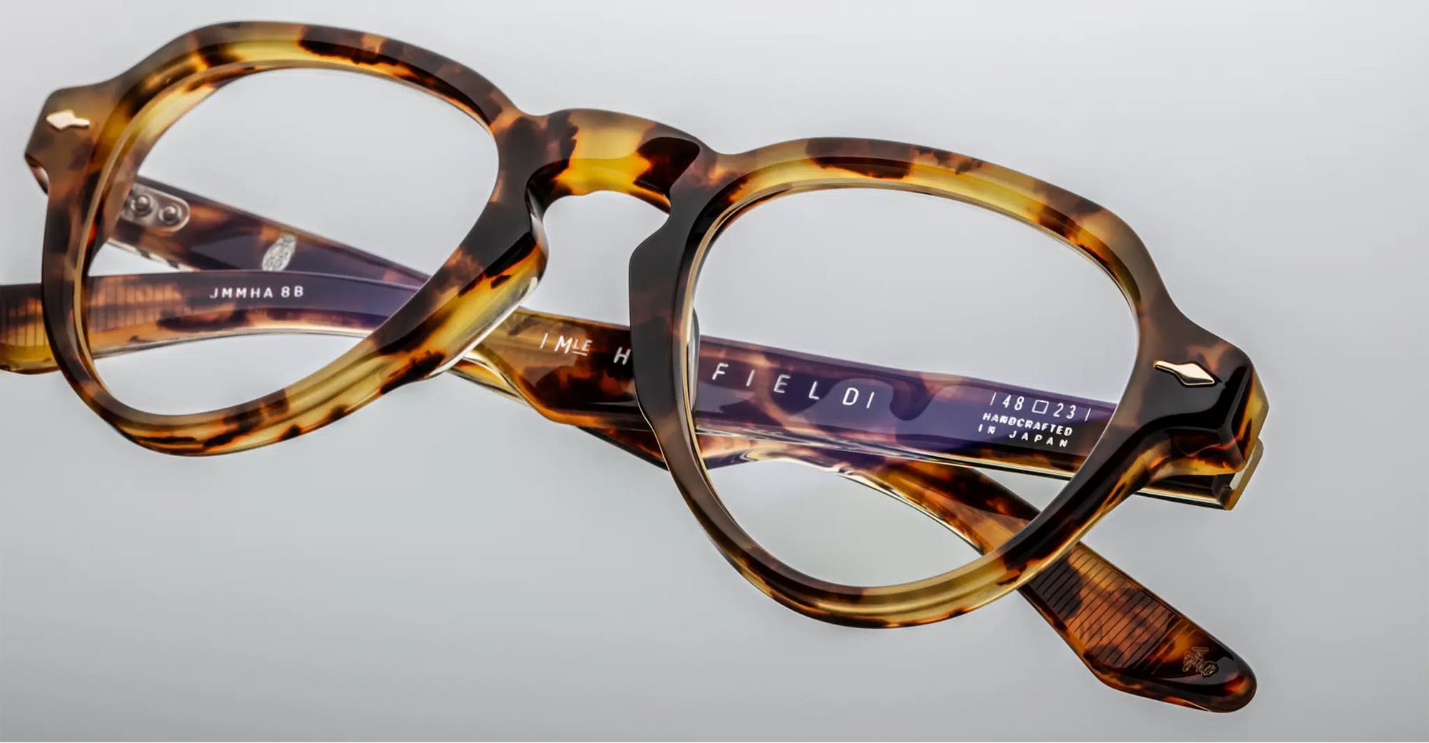 Ottica Mondello Roma - Jacques Marie Mage - JMMHARX-8B - HATFIELD - HAVANA 8 RX - Acetate - shape Aviator - Havana - EYEWEAR - EYEGLASSES - Uomo,Men - lens Clear - Made In Japan