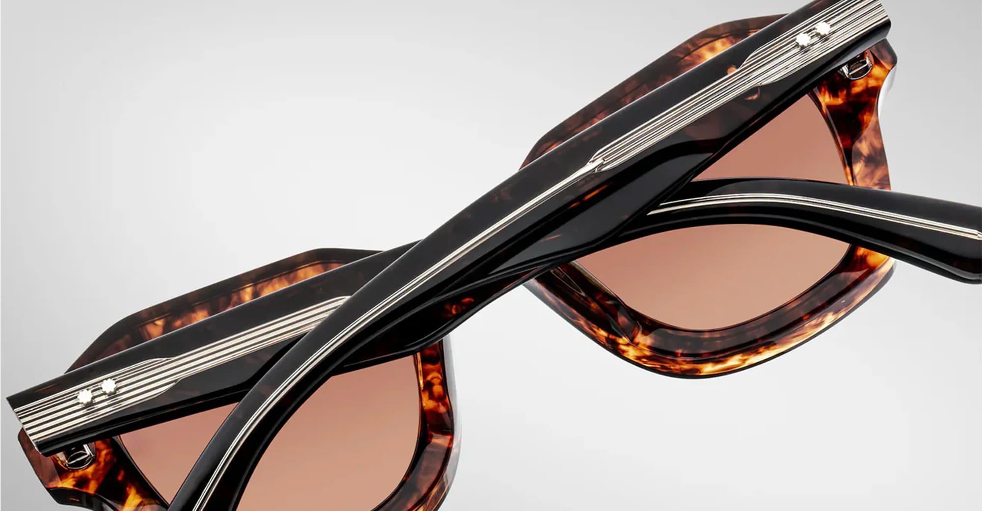 Ottica Mondello Roma - Jacques Marie Mage - JMMQE-15D - EICHLER - SAMOA - Acetate - shape Squared - Tortoise - EYEWEAR - SUNGLASSES - Donna,Women - lens Brown - Made In Japan