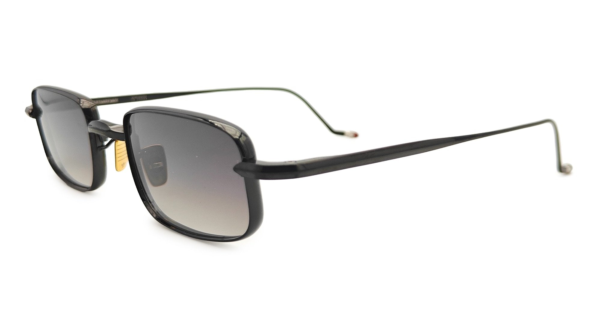 Ottica Mondello Roma - Jacques Marie Mage - JMMSK-88 - DUSK - BLACK - Titanium - shape Rectangular - Black - EYEWEAR - SUNGLASSES - Unisex,Uomo,Donna,Women,Men - lens Gradient grey - Made In Japan